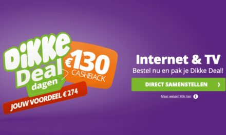 Bespaar tot €274,- met de Dikke Deal Dagen bij online.nl